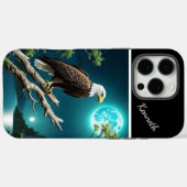 Coques Case-Mate iPhone Eagle au-dessus de la rivière Bleue (Verso (horizontal))