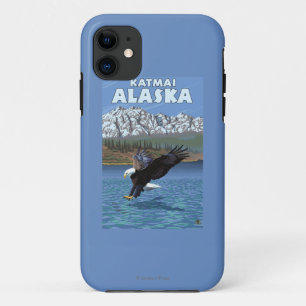 Case-Mate iPhone Case Eagle chauve plongeant - Katmai, Alaska