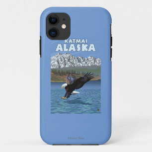 Etui iPhone Case-Mate Eagle chauve plongeant - Katmai, Alaska