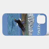 Coques Case-Mate iPhone Eagle chauve plongeant - le Wyoming (Verso (horizontal))