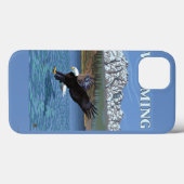 Coques Case-Mate iPhone Eagle chauve plongeant - le Wyoming (Verso (horizontal))