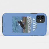 Coques Case-Mate iPhone Eagle chauve plongeant - Skagway, Alaska (Dos (Horizontal))