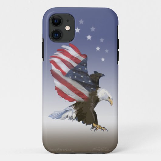 Coques Case-Mate iPhone Eagle Drapeau iPhone5 Coque-Mate à peine là (Dos)