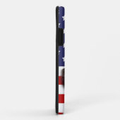 Coques Case-Mate iPhone Eagle patriotique et drapeau des Etats-Unis (Dos/Droite)