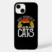 Coques Case-Mate iPhone Easily Distracted By Cats (Verso)