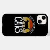 Coques Case-Mate iPhone Easily Distracted By Cats (Verso (horizontal))