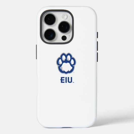 Coques Case-Mate iPhone Eastern Illinois Panthers Empreinte de patte & EIU (Verso)