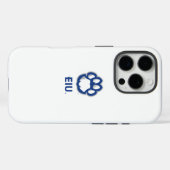 Coques Case-Mate iPhone Eastern Illinois Panthers Empreinte de patte & EIU (Verso (horizontal))