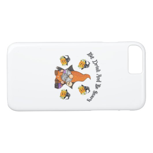 Coques Case-Mate iPhone Eat Drink And Be Scary Basic Casual (Dos (Horizontal))