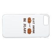 Coques Case-Mate iPhone Eat Drink And Be Scary Classic Graphic (Dos (Horizontal))