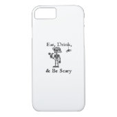 Coques Case-Mate iPhone Eat Drink And Be Scary Halloween Aesthetic Style (Dos)
