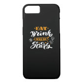 Coques Case-Mate iPhone Eat Drink And Be Scary Halloween Creative Casual (Dos)