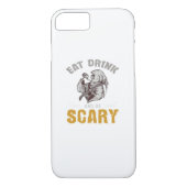 Coques Case-Mate iPhone Eat Drink And Be Scary Reaper Minimal Clean (Dos)