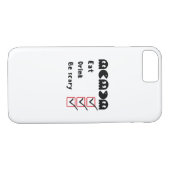 Coques Case-Mate iPhone Eat Drink Be Scary Minimal Clean (Dos (Horizontal))