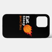 Coques Case-Mate iPhone Eat Sleep Basketball (Verso (horizontal))
