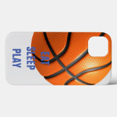 Coques Case-Mate iPhone Eat Sleep Jouer Au Basket (Verso (horizontal))