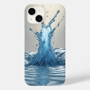 Coque Pour iPhone 14 Eau 3-D