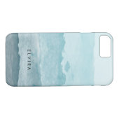 Coques Case-Mate iPhone Eau bleu mer Abstraite (Dos (Horizontal))