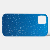Coques Case-Mate iPhone Eau Bleue Profonde Et Petites Bulles (Verso (horizontal))