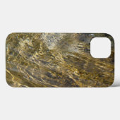 Coques Case-Mate iPhone Eau de fontaine dorée (Verso (horizontal))