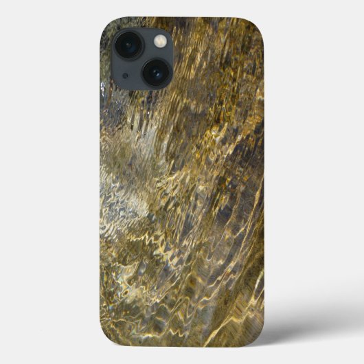 Coques Case-Mate iPhone Eau de fontaine dorée (Verso)