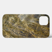 Coques Case-Mate iPhone Eau de fontaine dorée (Verso (horizontal))