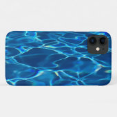 Coques Case-Mate iPhone Eau de la piscine bleu foncé (Dos (Horizontal))