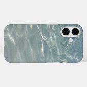 Coques Case-Mate iPhone Eau des Caraïbes Bleu Abstrait Nature (Verso (horizontal))