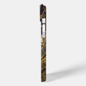 Coques Case-Mate iPhone Eau dorée rippling Abstraite (Verso / Gauche)