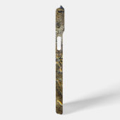 Coques Case-Mate iPhone Eau dorée rippling Abstraite (Verso / Droite)