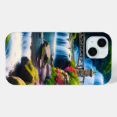 Coques Case-Mate iPhone Eau du printemps 1 (Verso (horizontal))