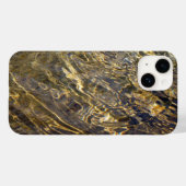 Coques Case-Mate iPhone Eau fontaine d'or 2 (Verso (horizontal))