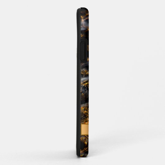 Coques Case-Mate iPhone Eau goutte sur le sable coques iphone monogrammes (Dos/Droite)