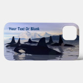 Coques Case-Mate iPhone Eau Lumineuse Orca (Verso (horizontal))