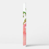 Coques Case-Mate iPhone Eau rose Fille Stylisée Motif Floral (Verso / Droite)