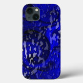 Coques Case-Mate iPhone Eau sur Blue Swirl (Verso)
