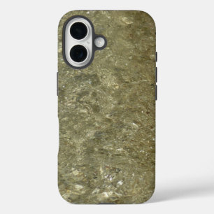 Coques iPhone 16 Eau sur la plage II Photographie de nature abstrai