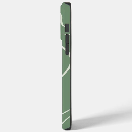 Coques Case-Mate iPhone Ebb et flux 2 en vert (Verso / Gauche)