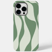 Coques Case-Mate iPhone Ebb et flux 4 en vert (Verso)