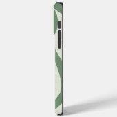 Coques Case-Mate iPhone Ebb et flux 4 en vert (Verso / Gauche)
