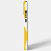 Coques Case-Mate iPhone Ebb et flux - Turquoise & Jaune (Verso / Gauche)