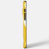 Coques Case-Mate iPhone Ebb et flux - Turquoise & Jaune (Verso / Gauche)