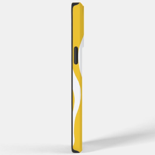 Coques Case-Mate iPhone Ebb et flux - Turquoise & Jaune (Verso / Droite)