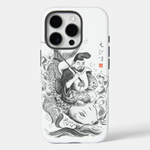 Coques iPhone 16 Pro Ebisu - Dieu de la pêche et du commerce (peinture