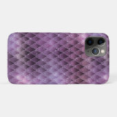 Coques Case-Mate iPhone Écaille de dragon ombrée violette scintillante et  (Dos (Horizontal))