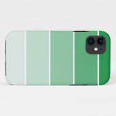 Coques Case-Mate iPhone Échantillons de peinture vert brillant (Dos (Horizontal))