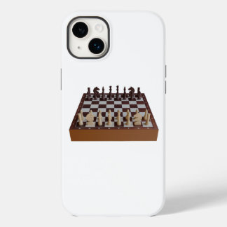 Coque Pour iPhone 14 Plus Echecboard avec échecs