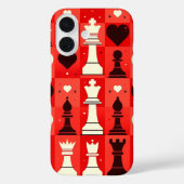 Coques Case-Mate iPhone Échecs (Verso)