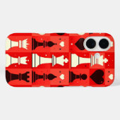 Coques Case-Mate iPhone Échecs (Verso (horizontal))