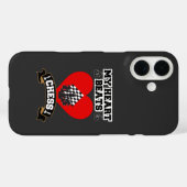 Coques Case-Mate iPhone Échecs Coeur pièces Stratégie Jeu Amour Passion (Verso (horizontal))